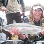 Trout anglers out of Cooper Landing